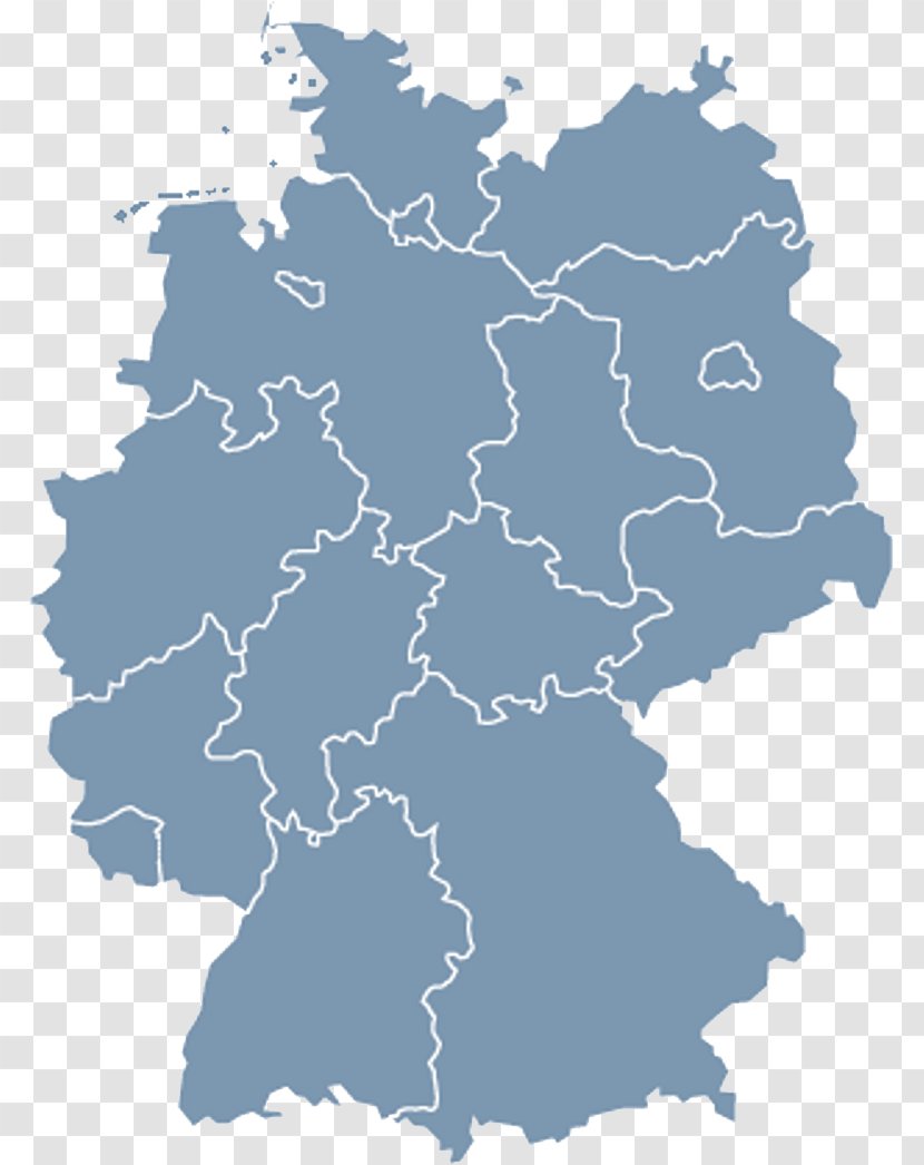 Germany Map Clip Art - Physische Karte Transparent PNG