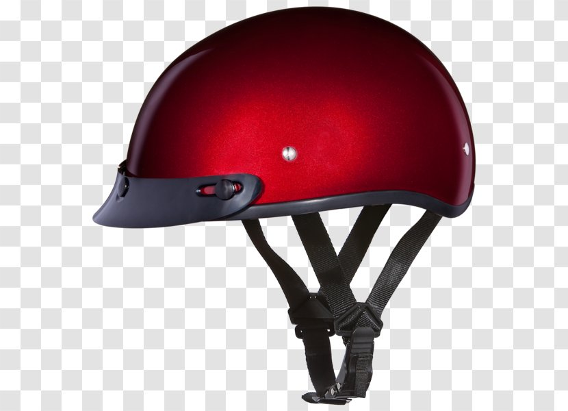 Motorcycle Helmets Daytona Slim Line Skull Cap D.O.T. Approved Half Shell Harley-Davidson - Bicycle Helmet Transparent PNG