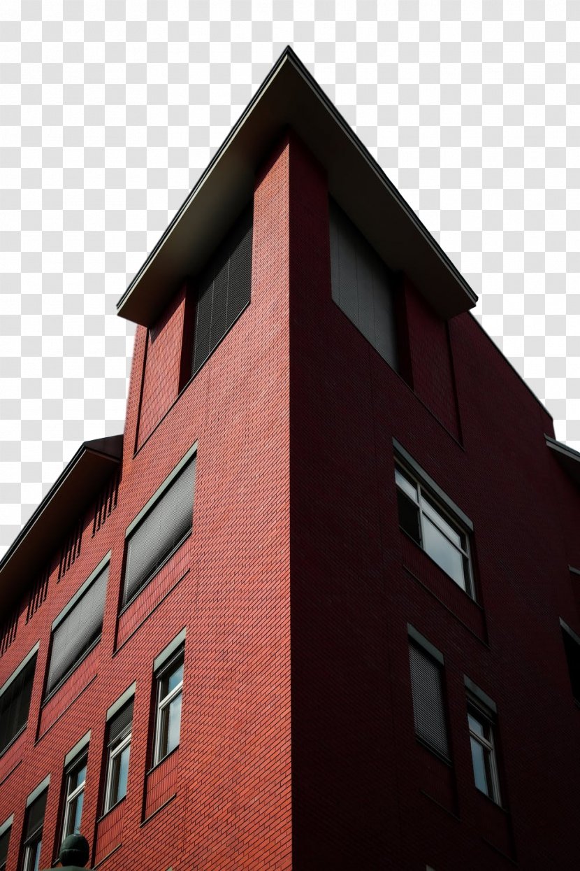 Architecture Property Building Facade House - Commercial Brick Transparent PNG