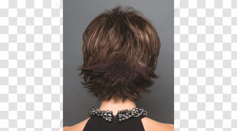 Bob Cut Wig Hairstyle Brown Hair - Iced Mocha Transparent PNG