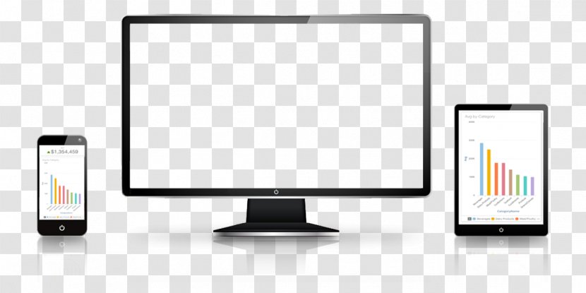 Computer Monitors Display Device Output Business Intelligence Marketing - Electronics - Everyone With Access To Geographic Information Ser Transparent PNG