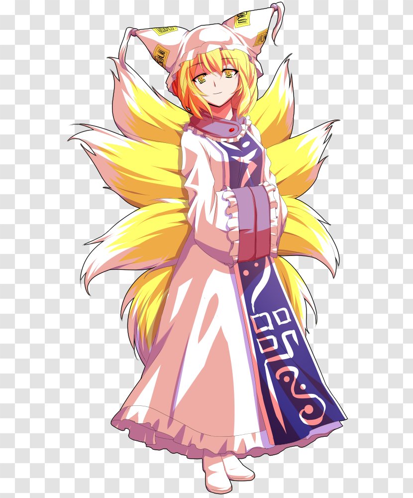 Nine-tailed Fox Perfect Cherry Blossom Cirno Shoot The Bullet 東方求聞史紀: Memento In Strict Sense. - Watercolor - Ranço Transparent PNG