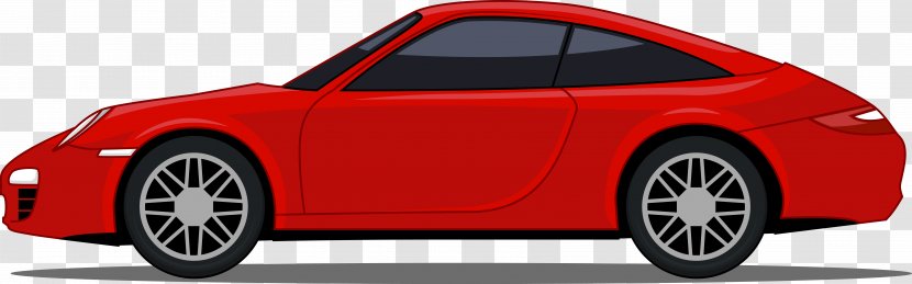 Sports Car BMW M3 Ford Motor Company Model - Performance - Red Cartoon Transparent PNG