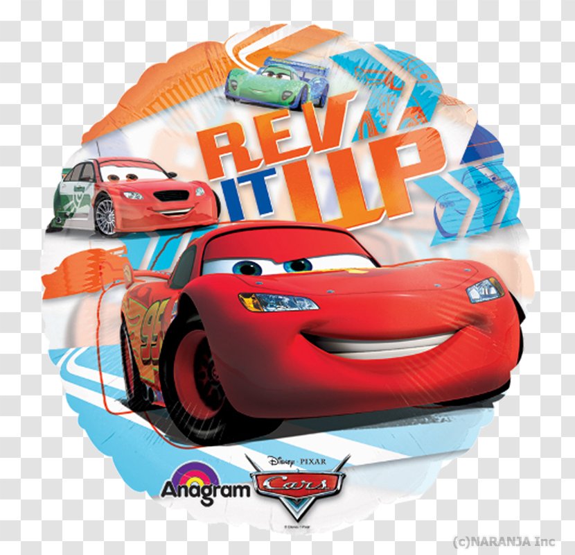 Lightning McQueen Mater Balloon Cars - Fashion Accessory Transparent PNG