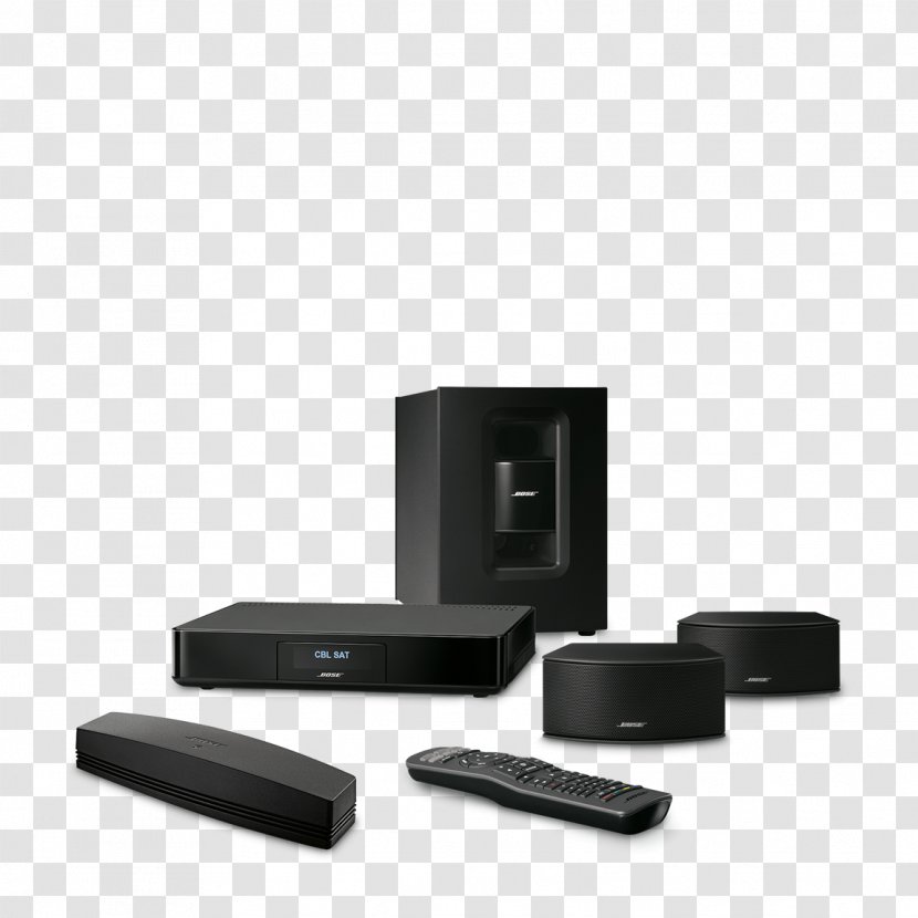 Home Theater Systems Loudspeaker Bose Corporation 5.1 Entertainment Subwoofer - Speaker Packages - Cinema Transparent PNG