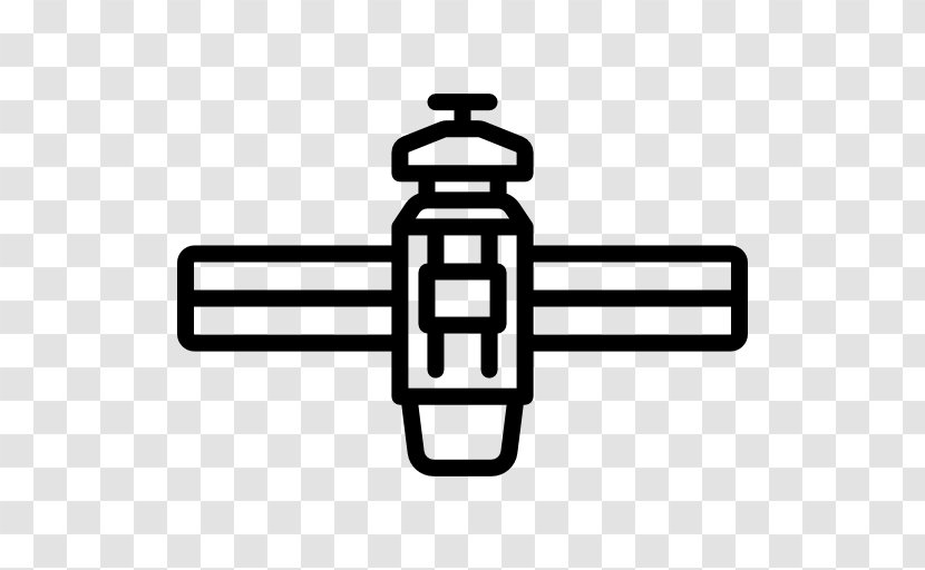 Galaxy Ship - Black And White - Symbol Transparent PNG