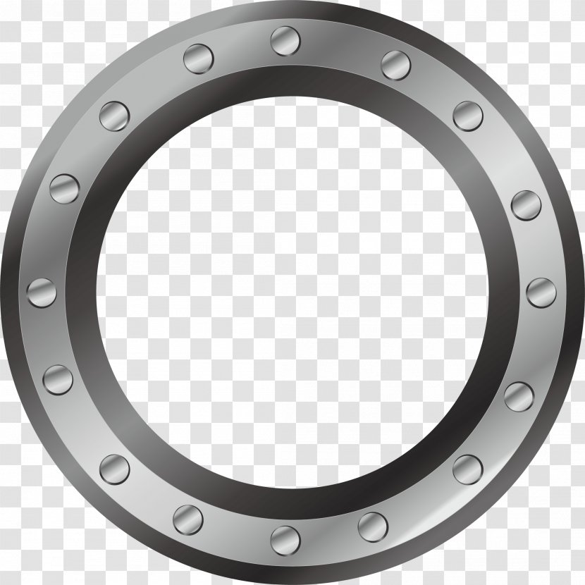 Metal Clip Art - Coreldraw - Steel Ring Element Transparent PNG
