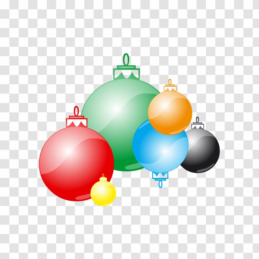 Christmas Ornament Tree Clip Art - Vector Pattern Decorative Ball Transparent PNG