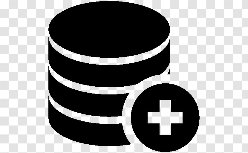 Database Download - Black And White - Table Transparent PNG