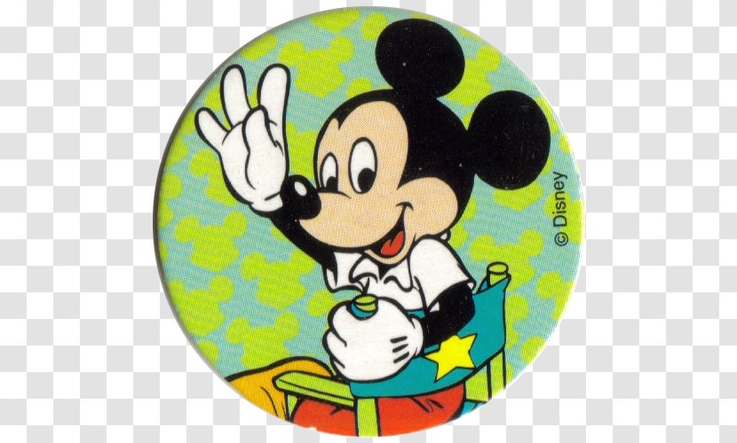 Mickey Mouse Cartoon Recreation - Yellow Transparent PNG