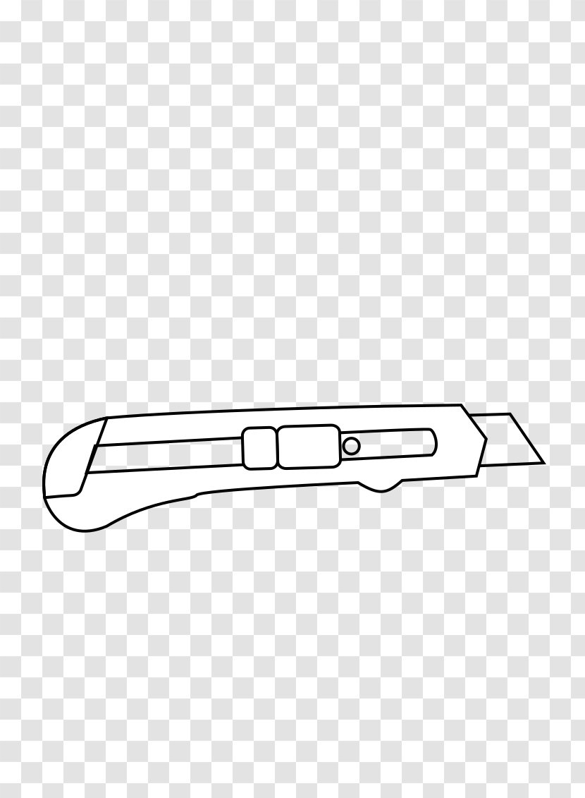 Car Angle Area - Rectangle - Knife Transparent PNG