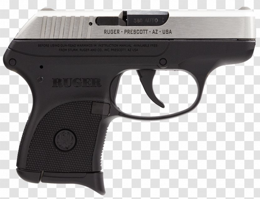 Ruger LCP .380 ACP Sturm, & Co. Firearm Pistol - Gun - Semiautomatic Transparent PNG