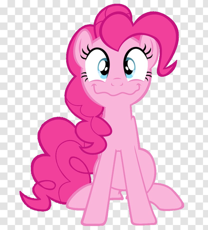 Pinkie Pie Pony Twilight Sparkle Rarity Applejack - Silhouette - My Little Transparent PNG