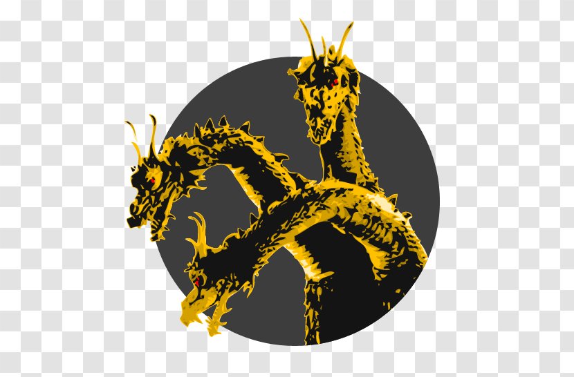 King Ghidorah Dragon - Logo Transparent PNG