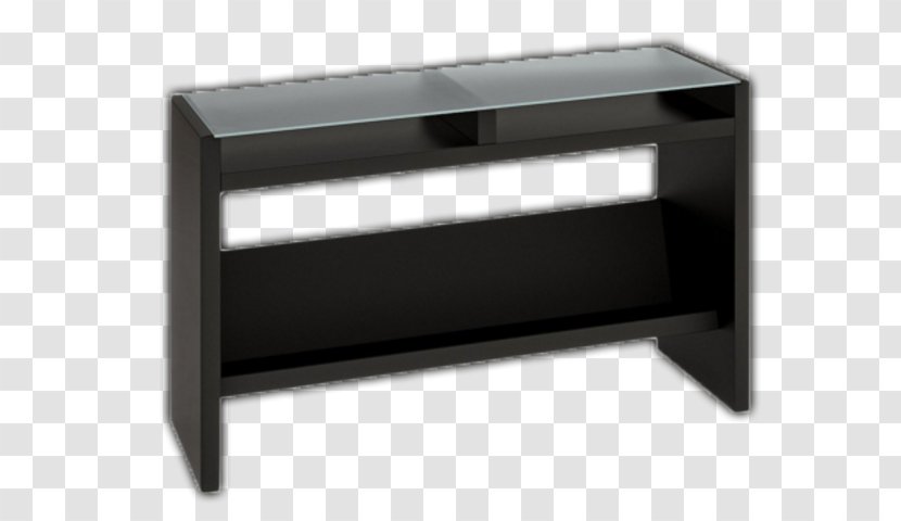 Coffee Table Drawer Desk - Wooden Transparent PNG