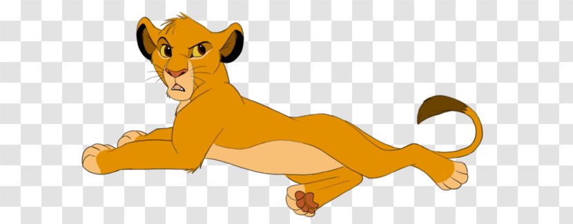 Simba Nala Lion Sarabi Mufasa - Orange - King Tiger Cliparts Transparent PNG