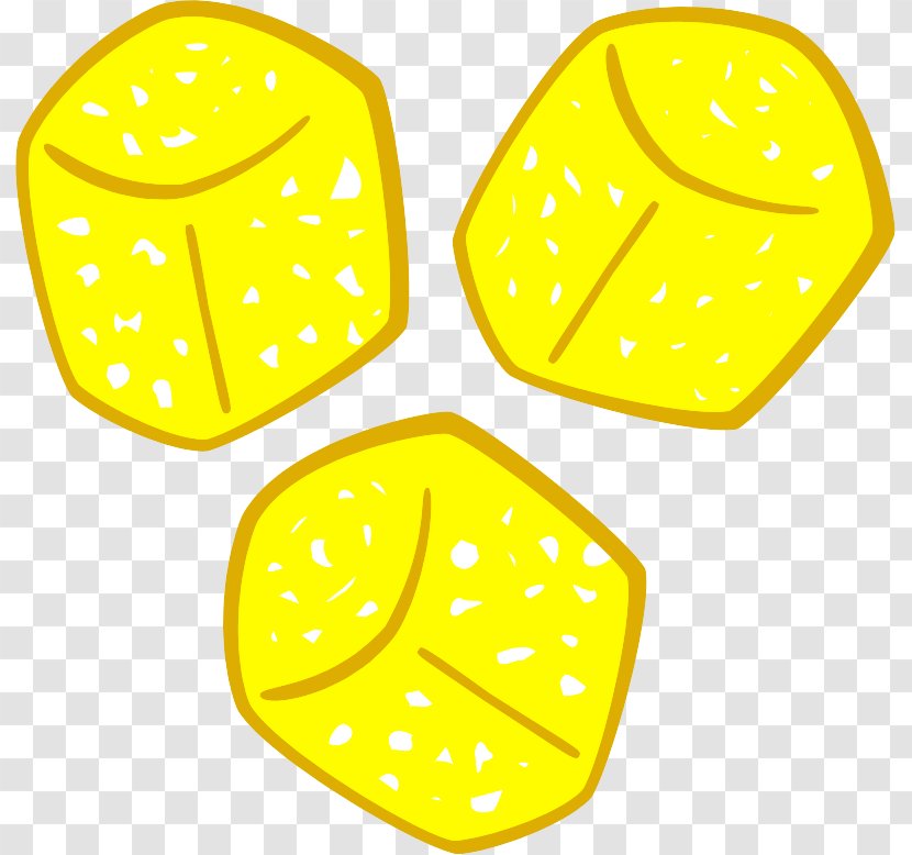 Clip Art - Food - Pineapple Chunks Transparent PNG