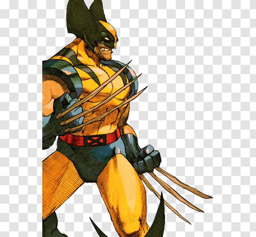Marvel Vs. Capcom 2: New Age Of Heroes X-Men Street Fighter Wolverine Akuma 3: Fate Two Worlds - Fictional Character Transparent PNG