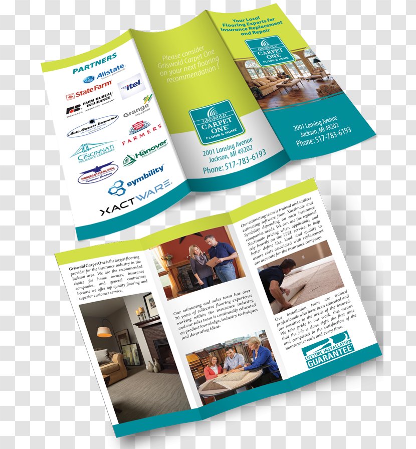 Advertising Printing Brochure Direct Marketing Flyer - Bifold Brochures Transparent PNG