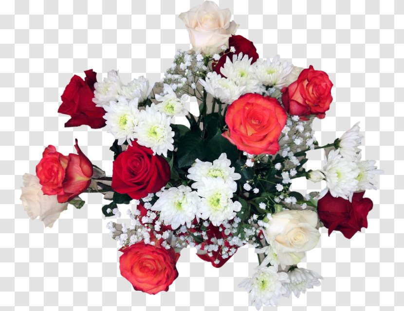 Garden Roses Floral Design Cut Flowers - Flowering Plant - Mixed Colors Transparent PNG