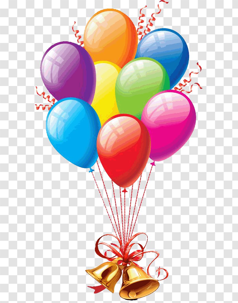 Balloon Birthday Clip Art - Happy To You Transparent PNG
