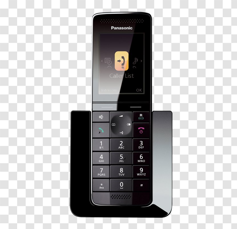 Panasonic KX-PRS120 Cordless Telephone KX-PRW120 - Kxtgj32 - Phone Transparent PNG