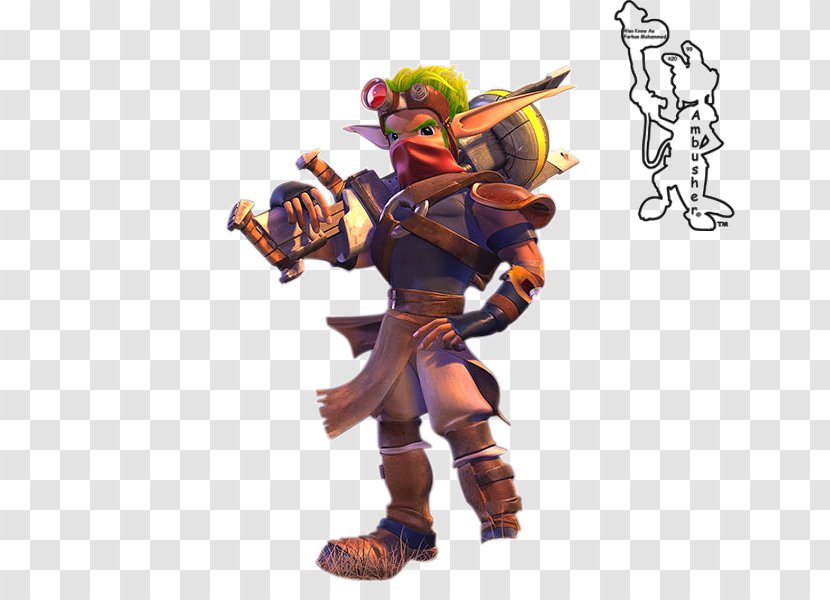 Jak 3 PlayStation 2 And Daxter: The Precursor Legacy Figurine - Fictional Character - United Kingdom Transparent PNG