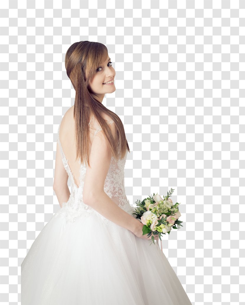 Marriage Bride Wedding Dress - Silhouette - Photograph Transparent PNG