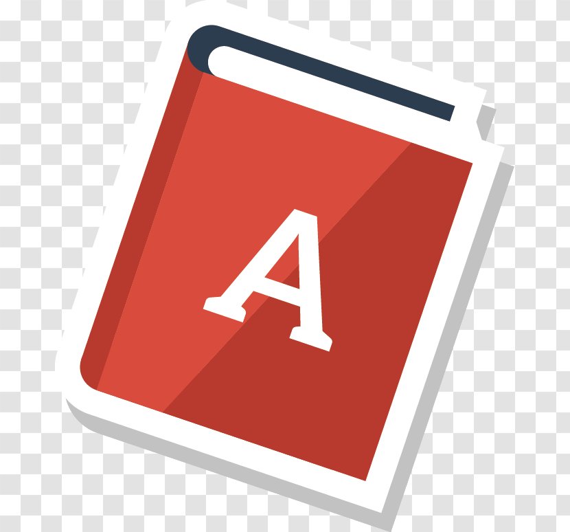 Textbook Icon - Red Transparent PNG