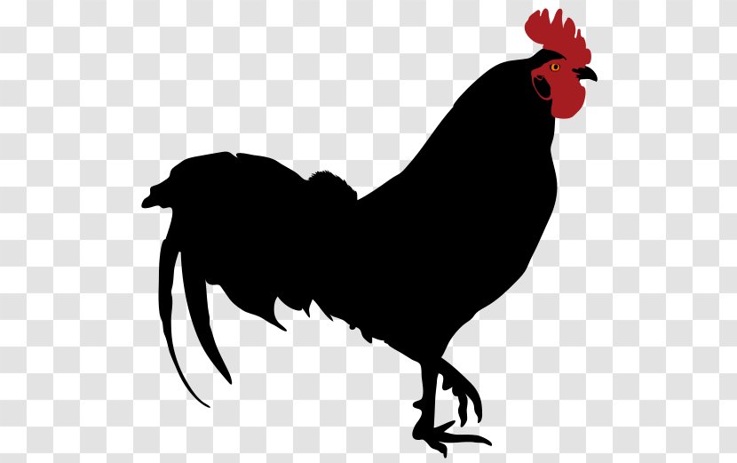 Rooster Silhouette Drawing Clip Art Transparent PNG