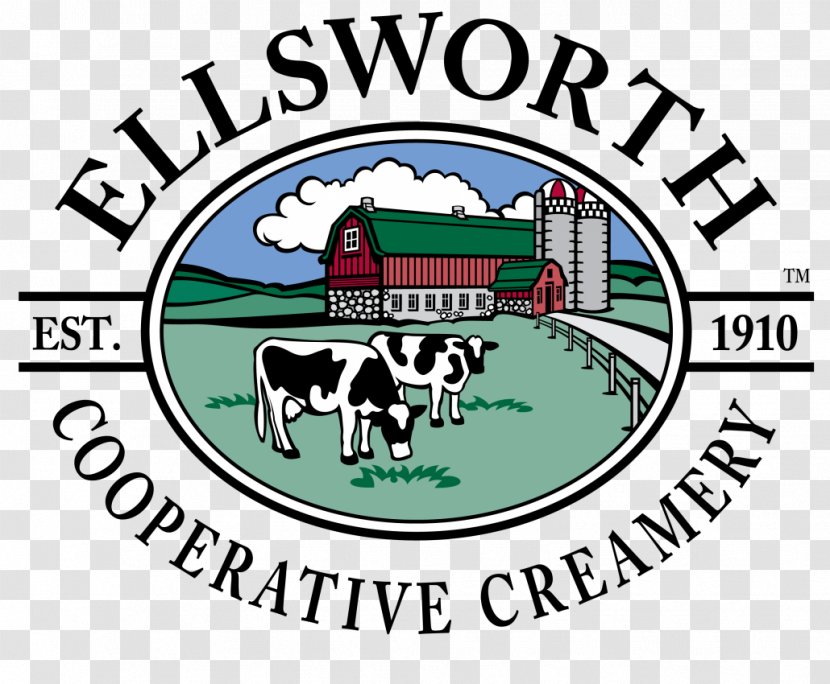 Ellsworth Cooperative Creamery Cheese Curd Organization Logo Brand - Cricketer Farm Transparent PNG