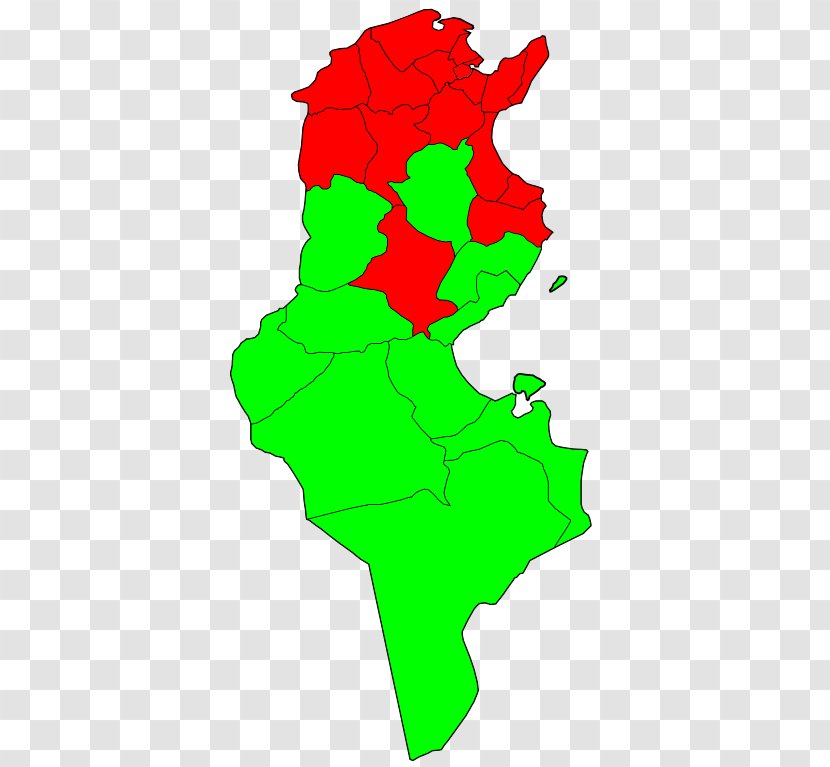 Tunisia Map Royalty-free - Flower Transparent PNG
