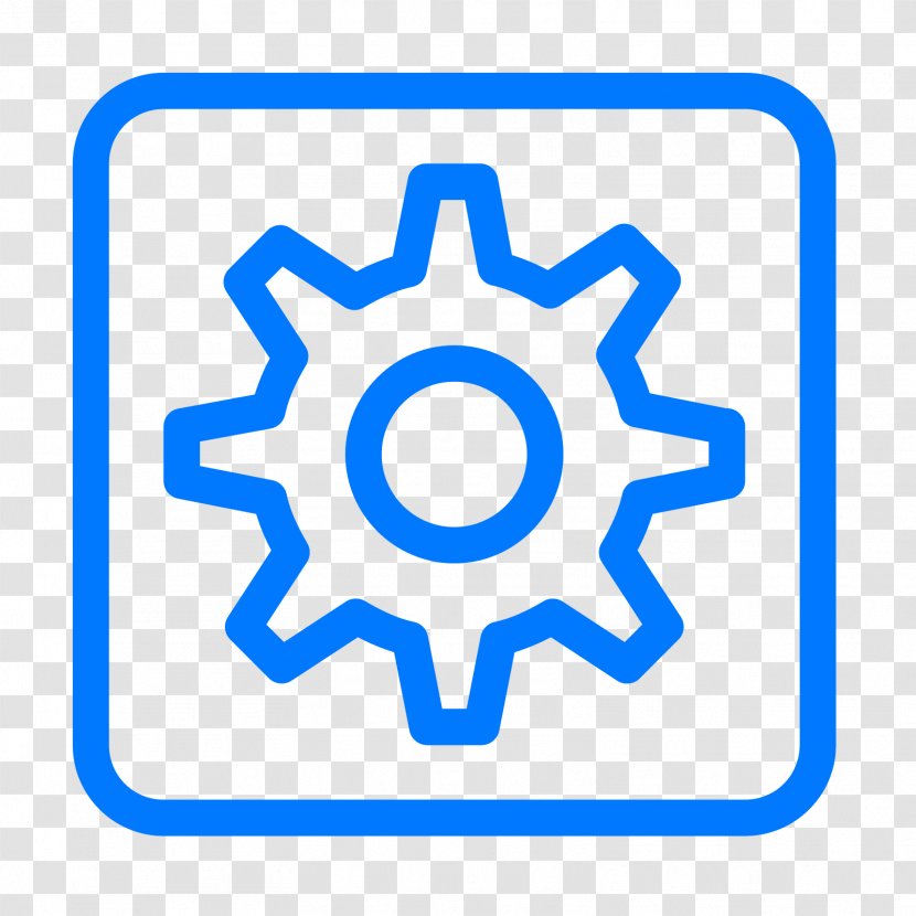 Customer Service Icon Design Symbol - Livechat - Gear Wheel Transparent PNG