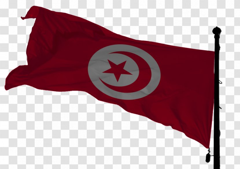 Flag Of Tunisia Industrial Design - Red Transparent PNG