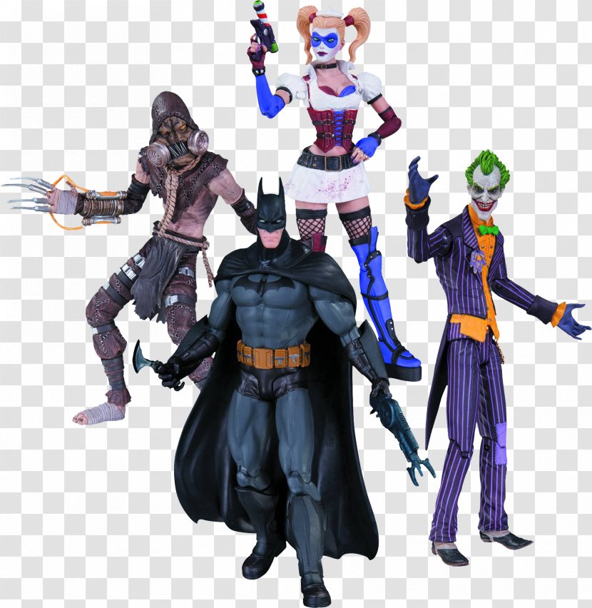 Batman: Arkham Asylum City Scarecrow Harley Quinn - Toy - Batman Transparent PNG