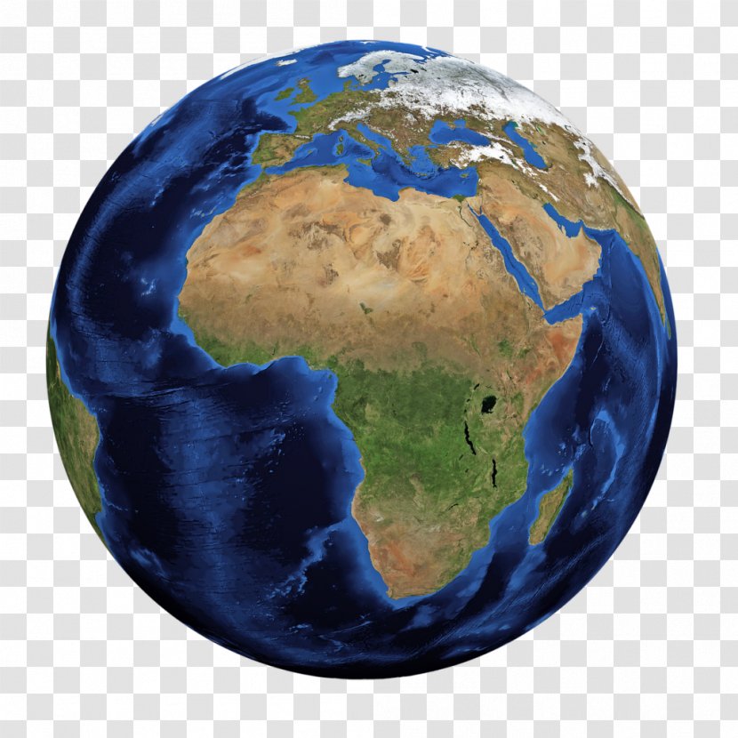 Globe Earth Africa World Map - Google - Day Transparent PNG