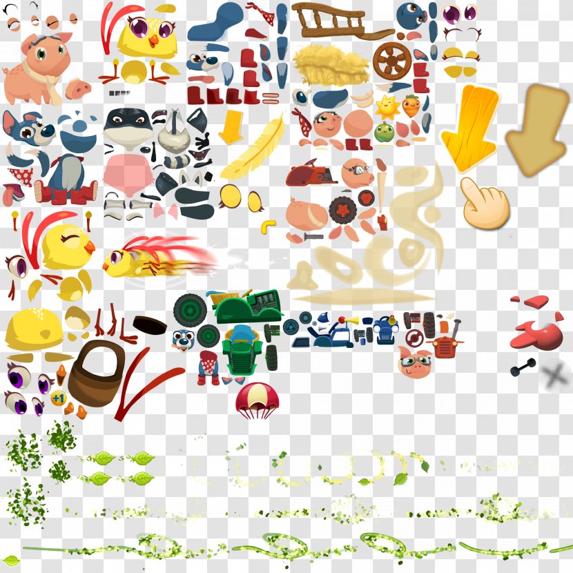 Farm Heroes Saga Sprite Texture Atlas Video Game - Artwork Transparent PNG