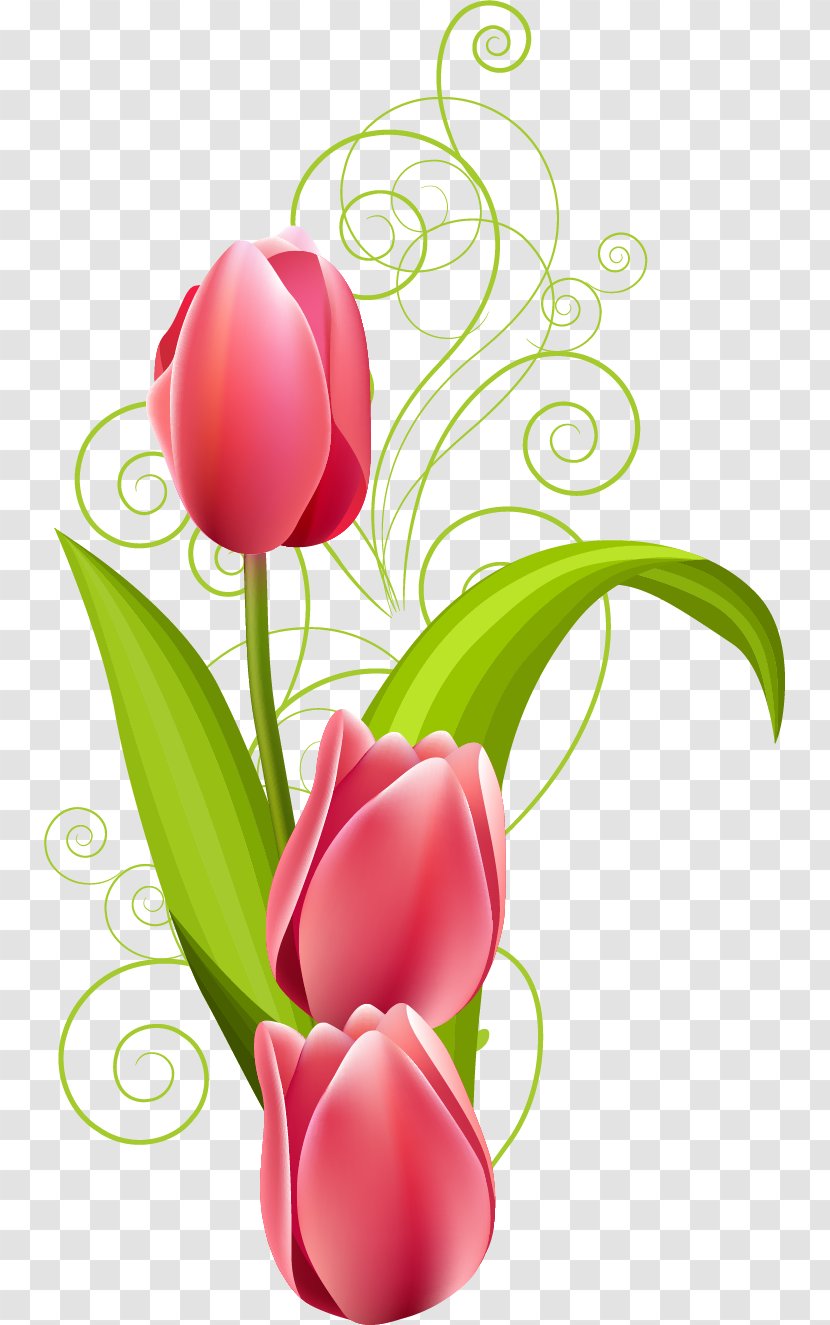 Easter Bunny Clip Art - Cut Flowers Transparent PNG