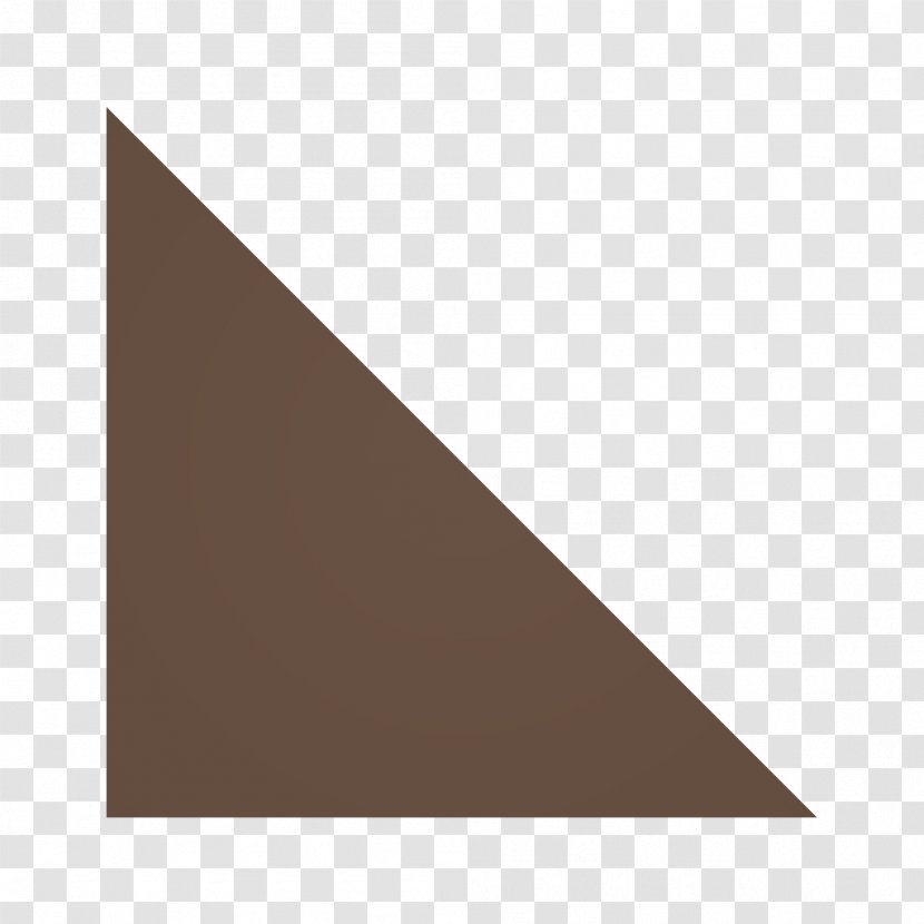 Triangle Brown - Dimensional Triangular Transparent PNG