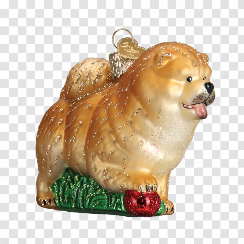 Dog Breed Chow Non-sporting Group Christmas Ornament - Glassblowing - Archaic Rhyme Transparent PNG