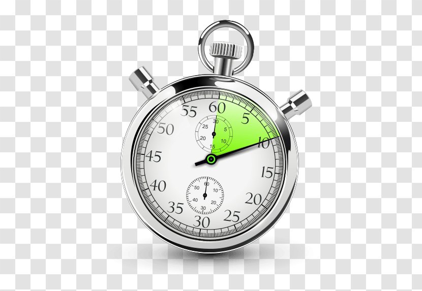 Stopwatch Second Timer Chronometer Watch Transparent PNG