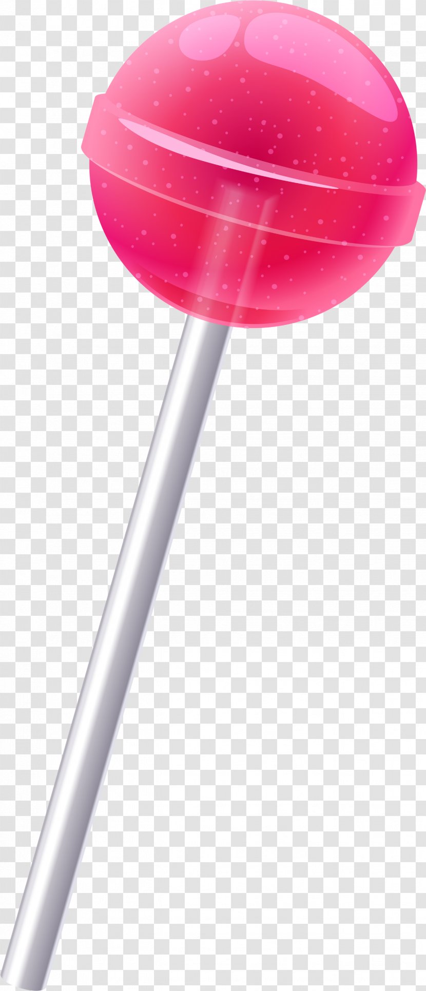 Lollipop Cartoon - Candy - Magenta Material Property Transparent PNG