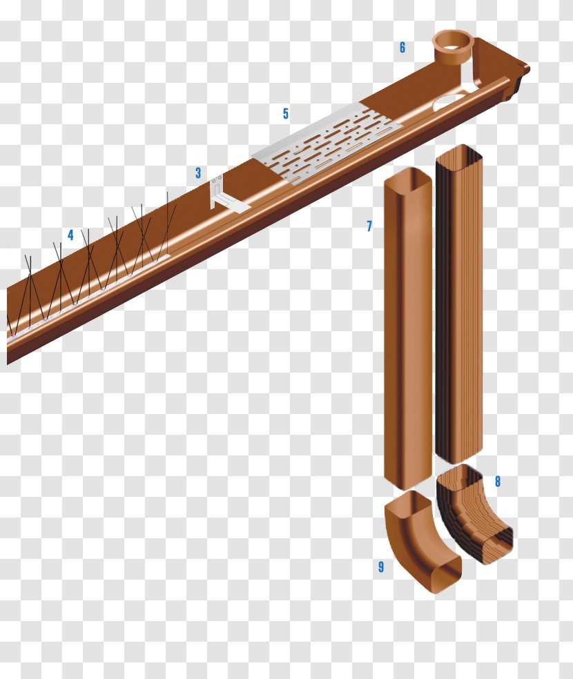 Gutters Aluminium Storm Drain Cornice Jaén - Waterproofing - Ceramica Justo Canales Transparent PNG