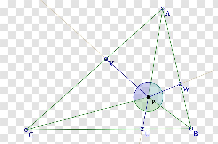 Barrow's Inequality Triangle Point - Geometry Transparent PNG
