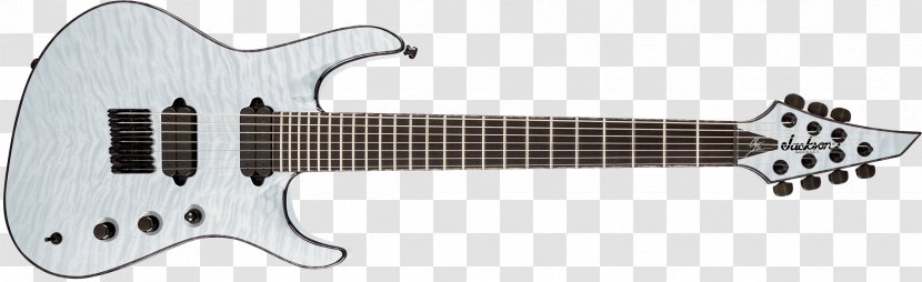 Electric Guitar Jackson Soloist Guitars Seven-string Transparent PNG