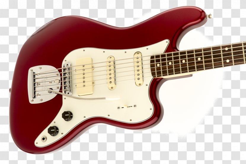 Electric Guitar Squier Deluxe Hot Rails Stratocaster Fender Mustang Telecaster - Slide - Rosewood Transparent PNG