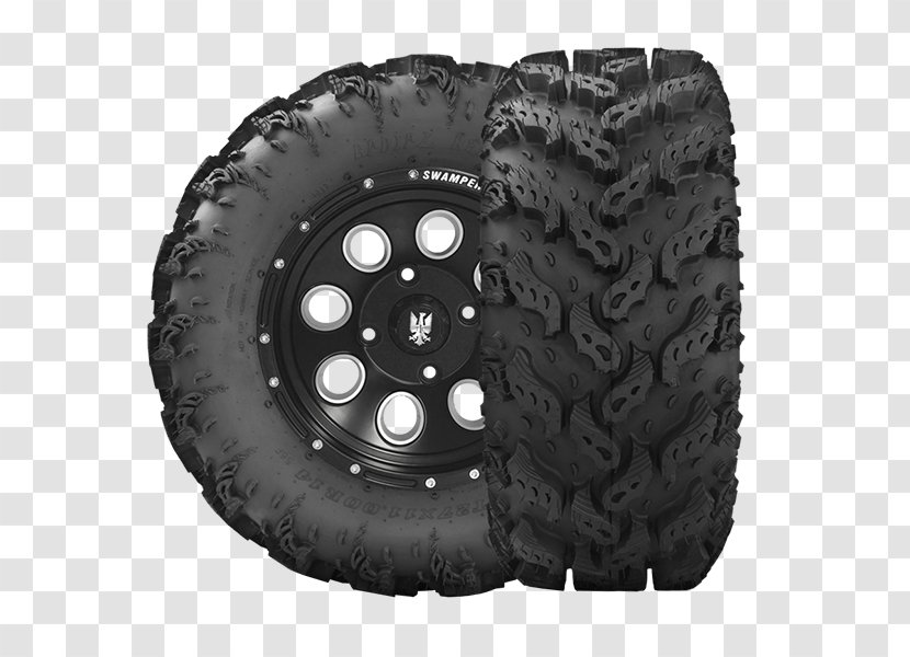 Car Interco Reptile Radial Tire Motor Vehicle Tires All-terrain Side By - Wheel - Vampire Atv Transparent PNG
