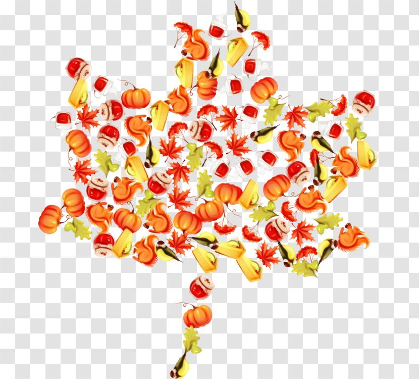 Autumn Leaf Drawing - Cut Flowers - Plant Flower Transparent PNG