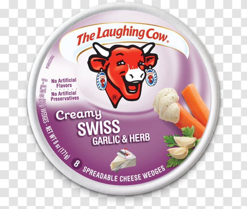 Cream Cattle The Laughing Cow Swiss Cheese - Spread Transparent PNG