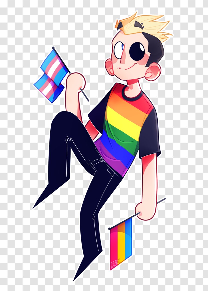 Art Drawing Pride Parade LGBT - Flower - Painting Transparent PNG